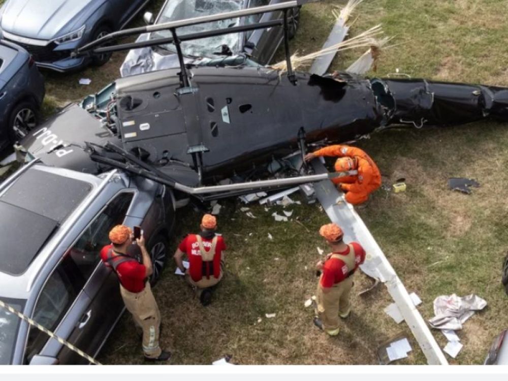 Colisão de helicópteros no Rio de Janeiro acende alerta sobre segurança aérea