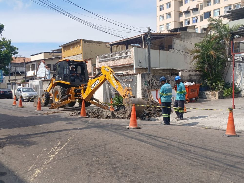Moradores da zona norte do Rio de Janeiro ganham reforço no abastecimento de água