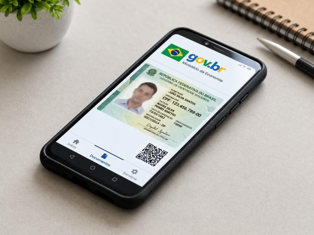 Carteira de Identidade Nacional digital já pode ser acessada pelo celular