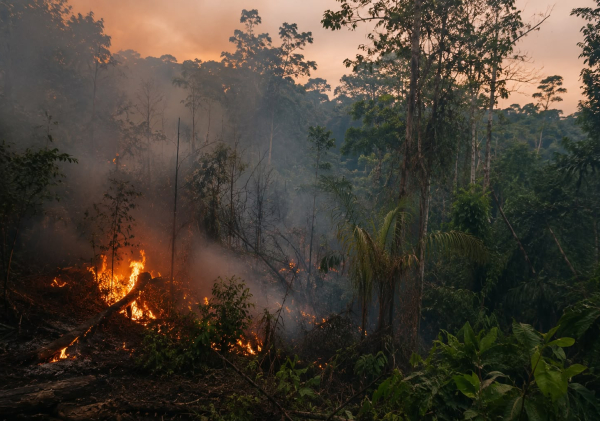 Super El Niño pode provocar secas severas e agravar queimadas na Amazônia