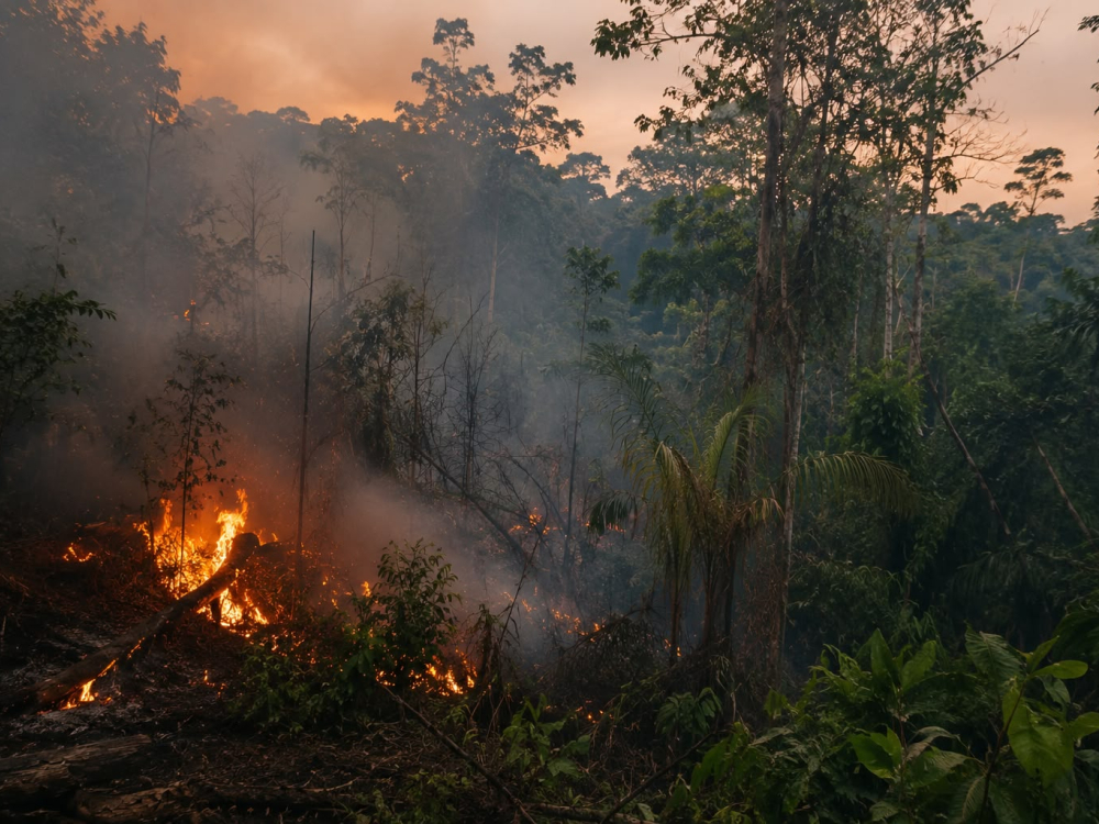 Super El Niño pode provocar secas severas e agravar queimadas na Amazônia