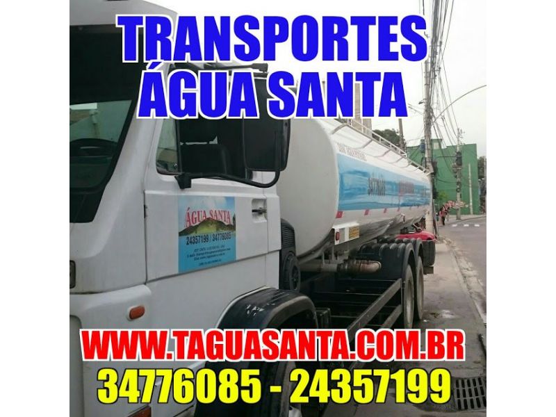 Transporte Água Potável Água Santa - Jacarepaguá