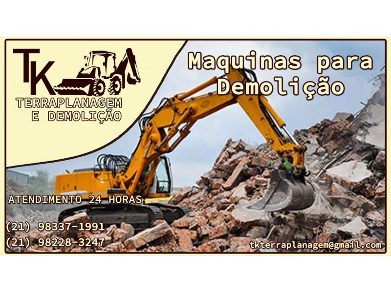 TK Terraplanagem e Demolição - Nova Iguaçu