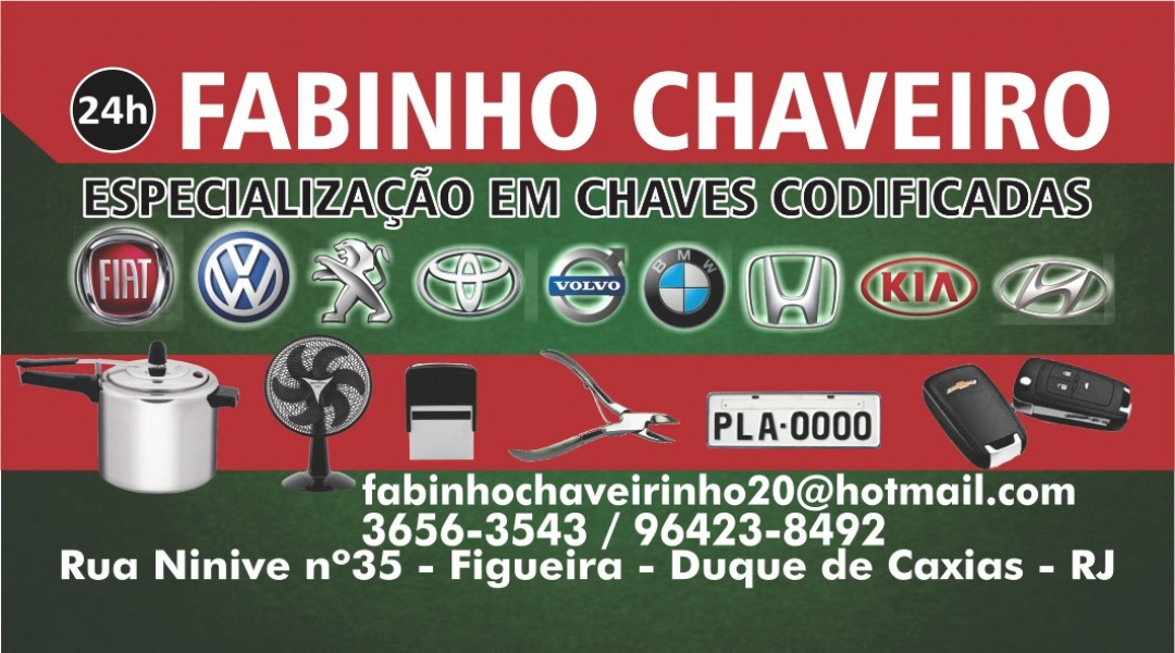 Fabinho Chaveiro - Nova Iguaçu
