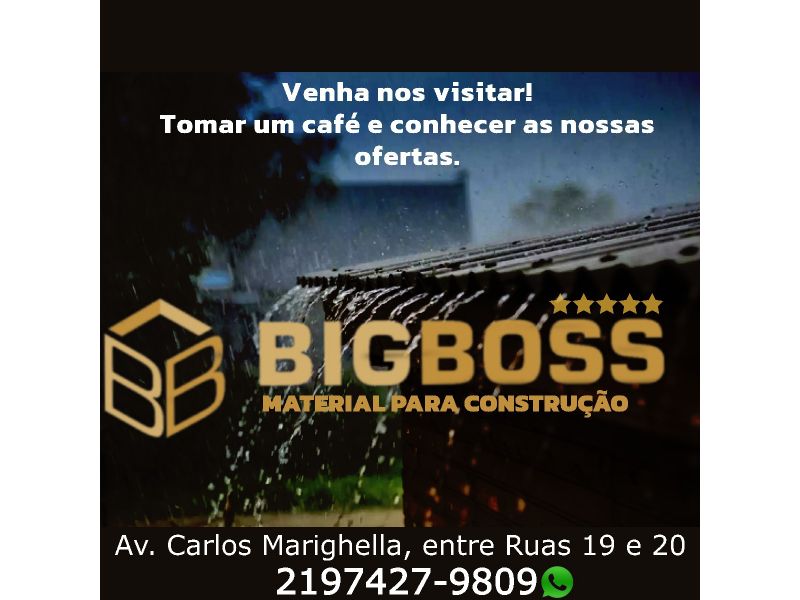BigBoss Materiais de Construção - Itaipuaçú