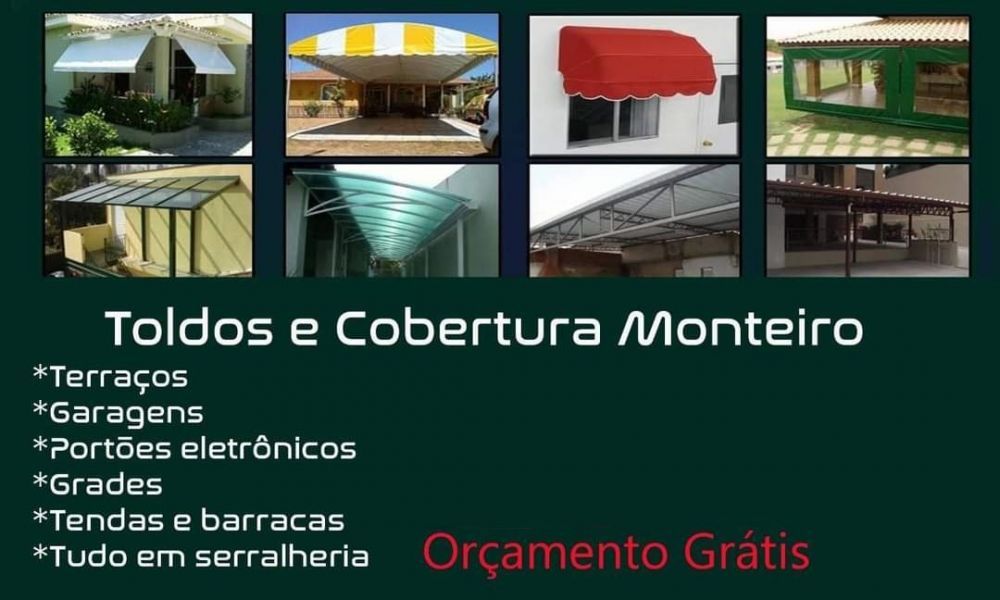 Toldos e Cobertura Monteiro - São Gonçalo e Região
