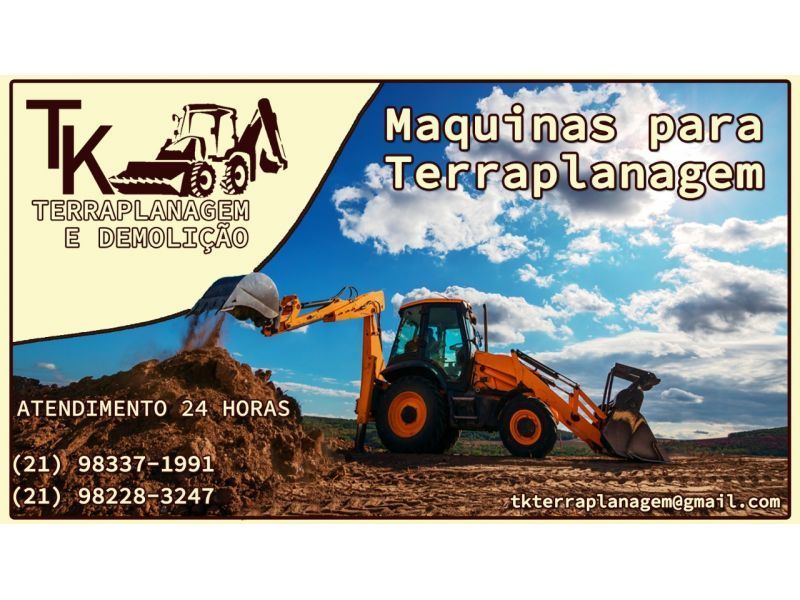 TK Terraplanagem e Demolição - Rio das Pedras