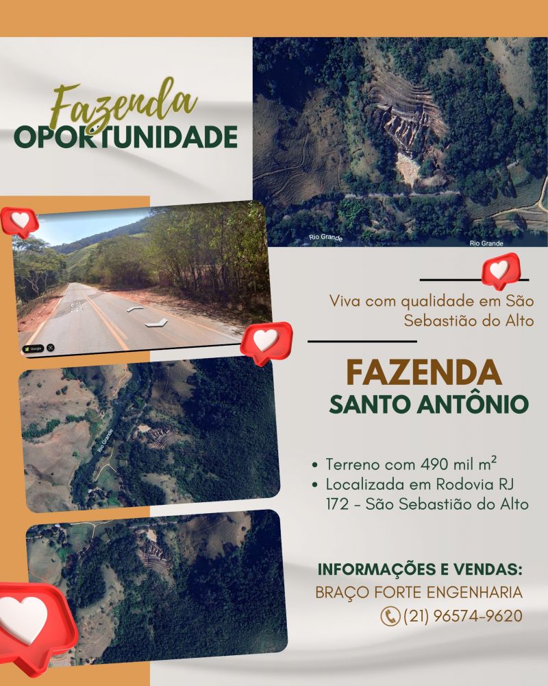 Venda de Terreno no Interior do Rio de Janeiro