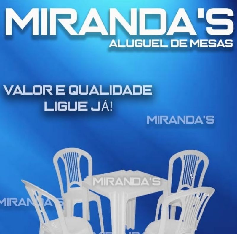 Miranda's Aluguel De Cadeiras E Mesas em Gramacho